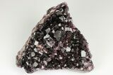 Purple Cubic Fluorite Cluster With Phantoms - Okorusu Mine #191984-2